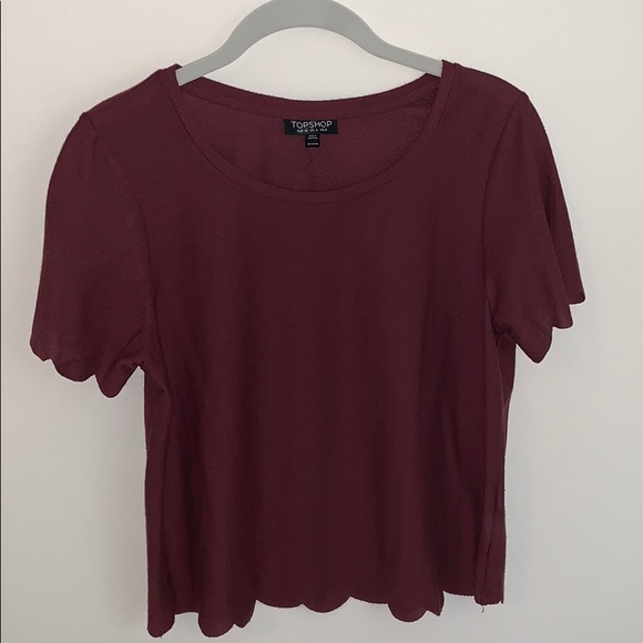 Burgundy top - Picture 1 of 3